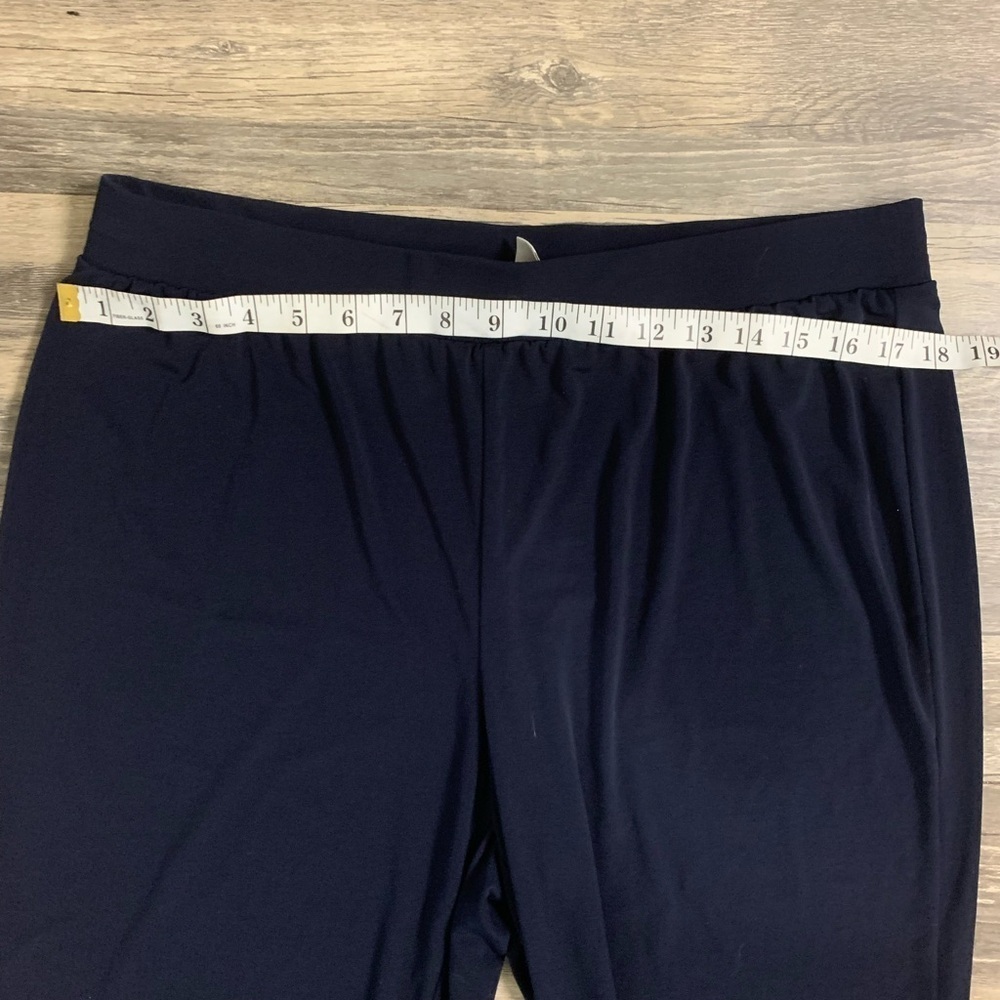 Chico's Navy Blue trousers ankle pants jogger style - Picture 6 of 8